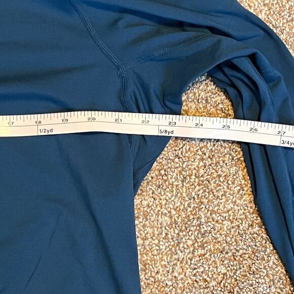 Nike Running Men's Element Long Sleeve 1/4 Zip. Thumbholes. Dark Teal. Size Lg - Picture 4 of 8